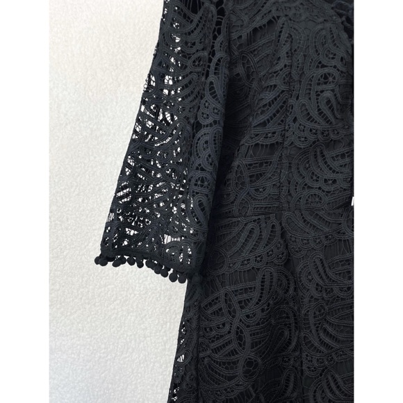 (NWOT) TULAROSA • Coal Lace Mini Dress in Onyx - Picture 7 of 16